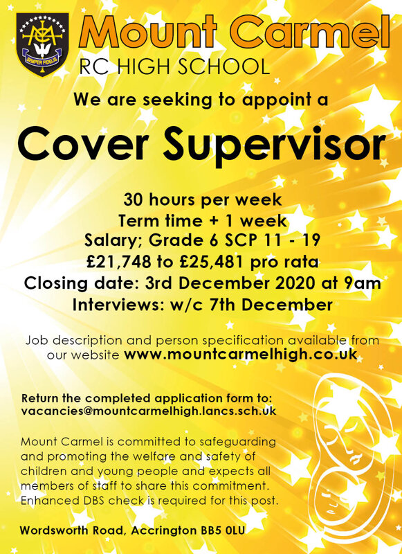 Image of Cover Supervisor vacancy