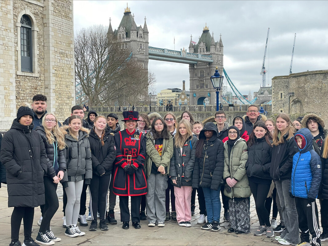 Image of London pupil leadership visit